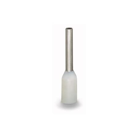 Wago TERMINAL FERRULE 8X1.1MM, CRIMP WHITE, ROHS 216-201